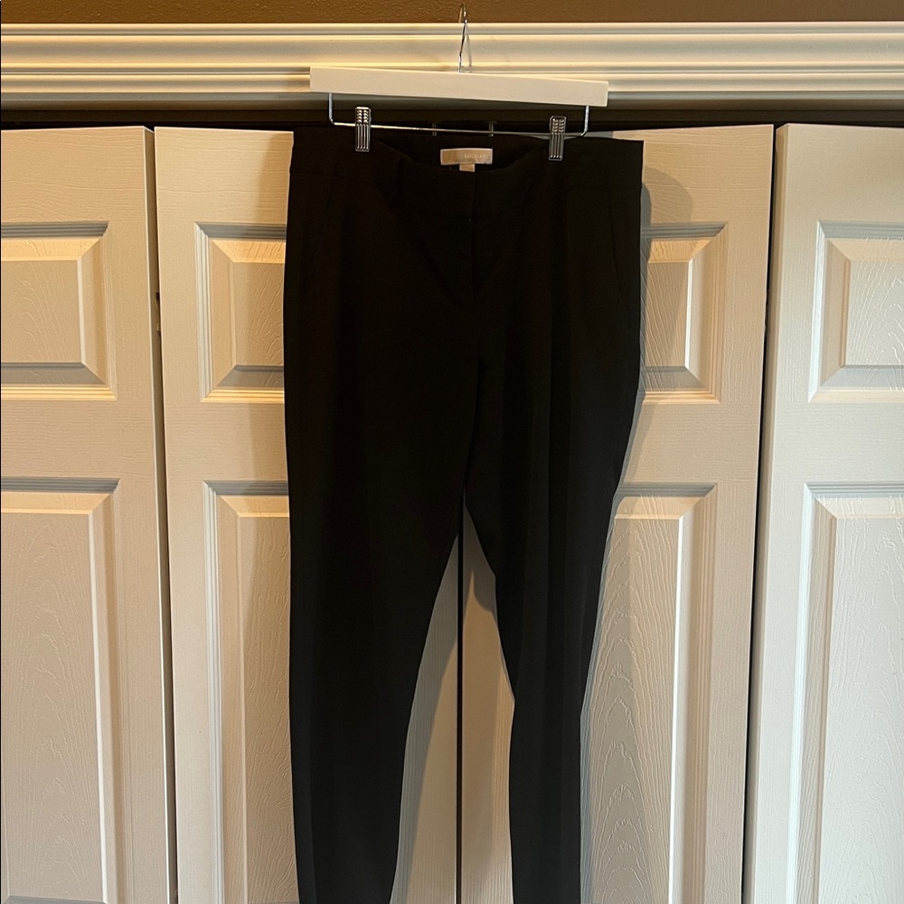Michael Kors Black Straight Leg Pants